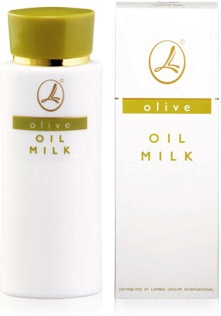 Молочко OLIVE OIL lambre (Ламбре) OLIVE OIL MILK Молочко для чувствительной кожи косметической линии средств для ухода за кожей OLIVE OIL парфюмерно-косметической компании Ламбре (L'ambre)