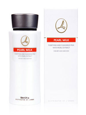 Молочко PEARL lambre (Ламбре) PEARL MILK Увлажняющее молочко для всех типов кожи косметической линии средств для ухода за кожей PEARL парфюмерно-косметической компании Ламбре (L'ambre)